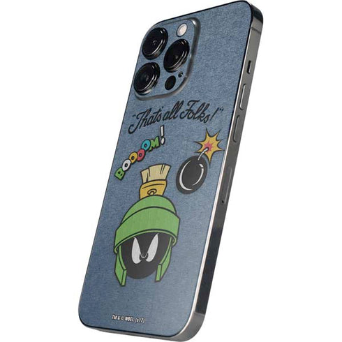 Looney Tunes Marvin Thats All Folks iPhone 16 Pro Skin